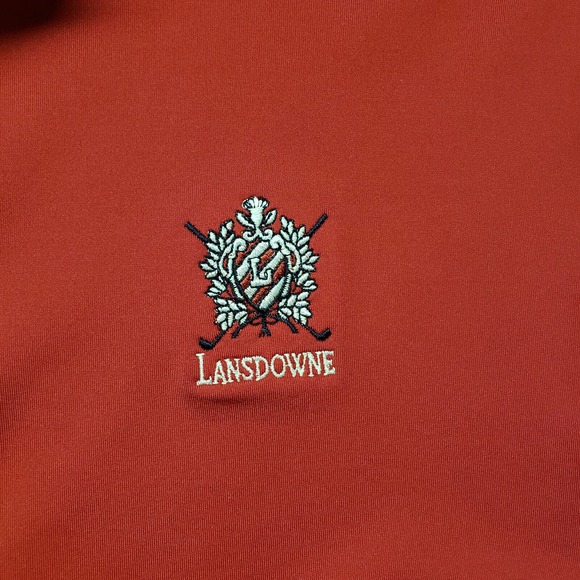 FootJoy FJ‎ Shirt Mens Medium Red Short Sleeve Golf Outdoors Sports Logo - Picture 10 of 15